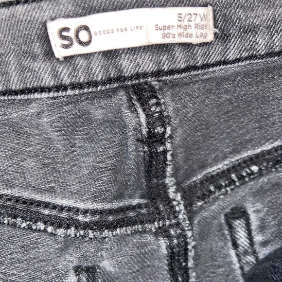 Urban Outfitters Super highrise 90s punk black denim shorts y2k summer bottoms - Picture 14 of 14